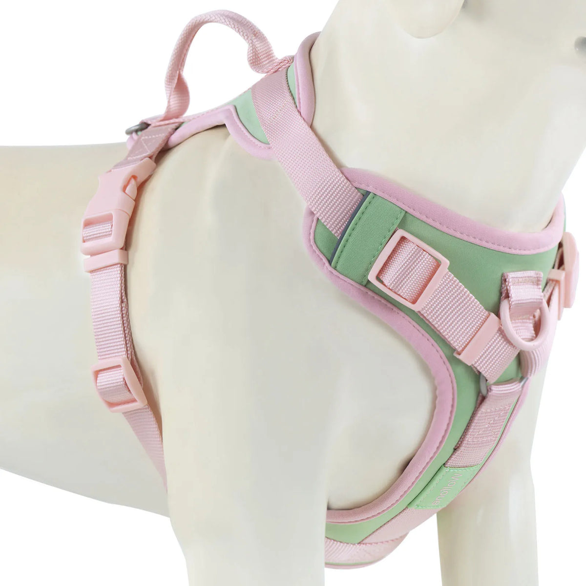 Splicing Colors Breathable for Medium No Pull Dog Harness for Large Small Dogs Adjustable Chest Strap Dog Harness Personalized