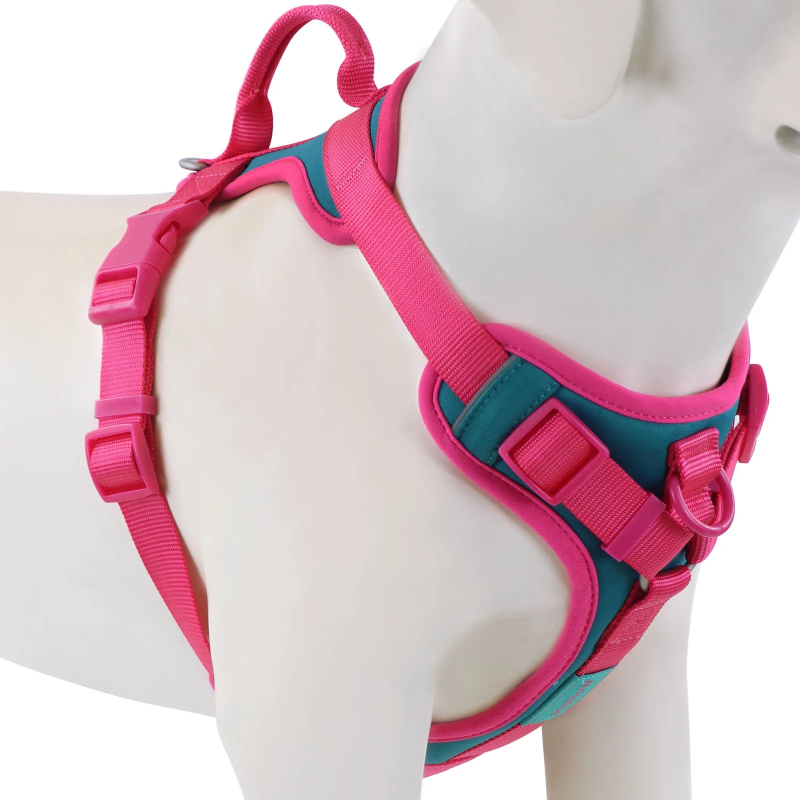 Splicing Colors Breathable for Medium No Pull Dog Harness for Large Small Dogs Adjustable Chest Strap Dog Harness Personalized