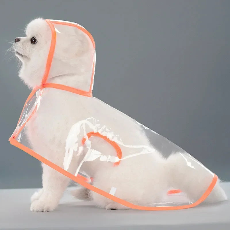 XS/8XL Pet Raincoat Transparent Dog Raincoat Waterproof and Windproof Pet Clothing Large Dog Pet Dog Dog Costume